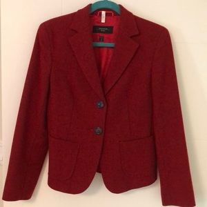 Weekend MaxMara burgundy wool blazer - EUC
